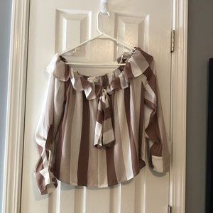 off the shoulder top